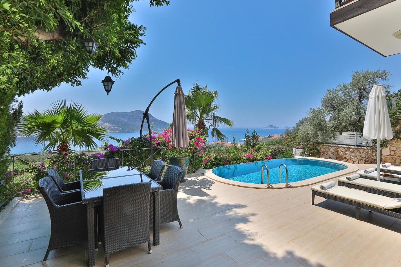 Stunning Seaviews Villa Kalkan Exterior photo